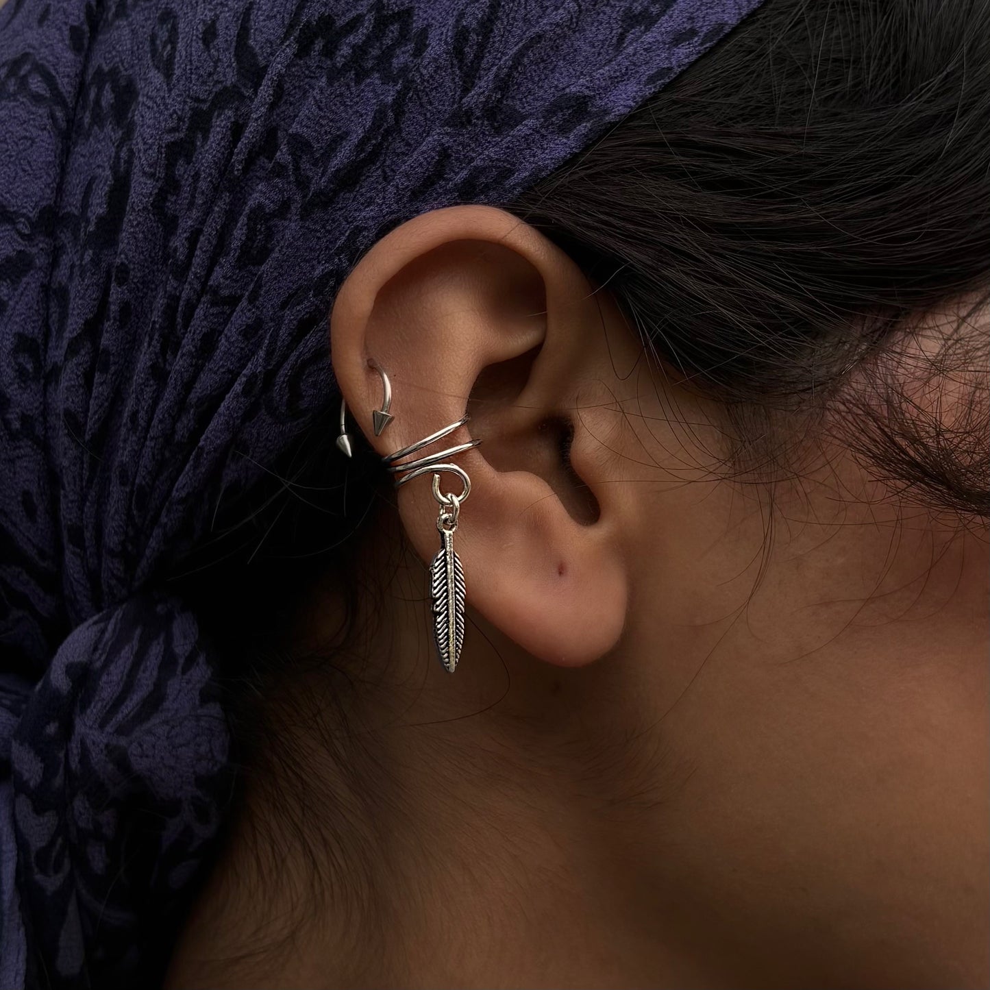 Fern earcuff